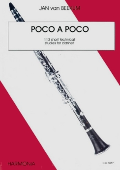 Musiknoten Poco a Poco: 113 Technical Studies  for Clarinet, Jan van Beekum