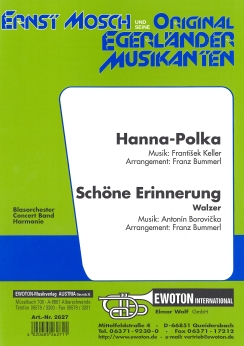 Musiknoten Hanna-Polka - Schöne Erinnerung (Walzer), Franz Bummerl
