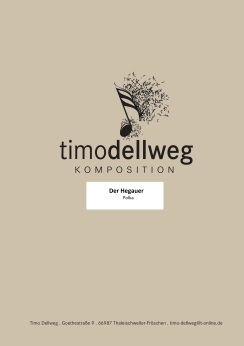 Musiknoten Der Hegauer, Timo Dellweg