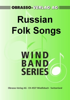 Musiknoten Russian Folk Songs, Marcel Saurer
