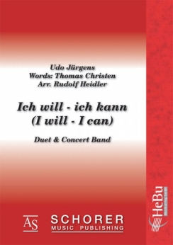 Musiknoten Ich will - ich kann, Udo Jürgens/Rudolf Heidler