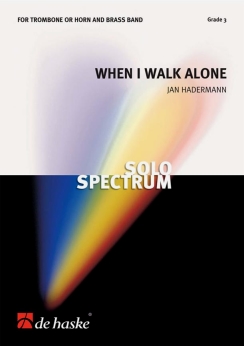 Musiknoten When I Walk Alone, Hadermann - Brass Band