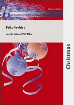 Musiknoten Feliz Navidad, José Feliciano/Willi März
