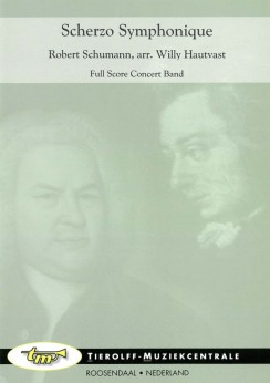 Musiknoten Scherzo Symphonique, Robert Schumann/Willy Hautvast