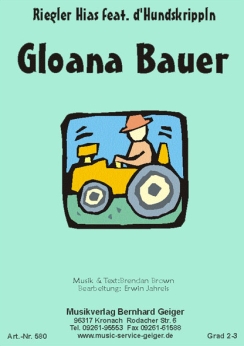 Musiknoten Gloana Bauer, Hundskrippln/Erwin Jahreis
