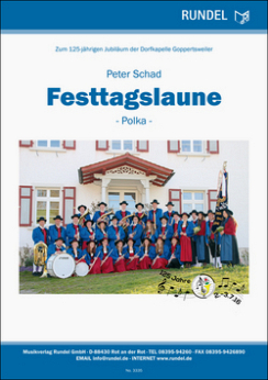 Musiknoten Festtagslaune, Peter Schad