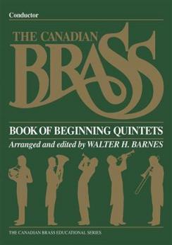 Musiknoten The Canadian Brass Book of Beginning Quintets, Walter Barnes - Partitur