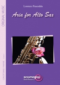 Musiknoten Aria for Alto Sax, Lorenzo Pusceddu