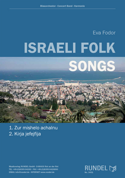 Musiknoten Israeli Folk Songs, Eva Fodor
