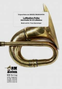 Musiknoten Luftballon-Polka, Franz Sprenzinger