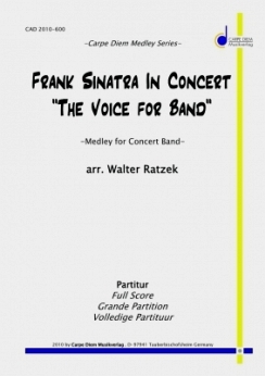 Musiknoten Frank Sinatra in Concert - The Voice for Band, Walter Ratzek