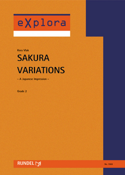 Musiknoten Sakura Variations, Kees Vlak