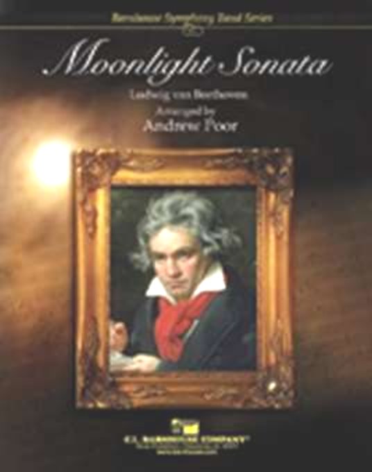 Musiknoten Moonlight Sonata, Ludwig van Beethoven/Andrew F. Poor