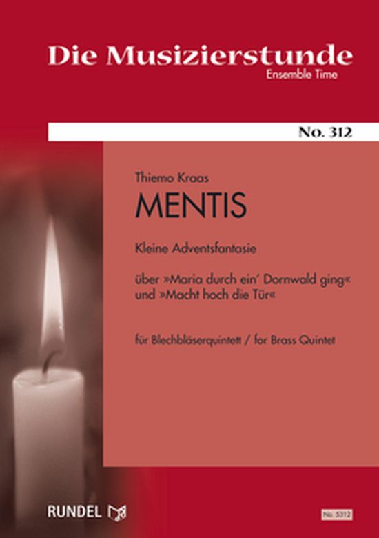 Musiknoten Mentis, Thiemo Kraas - Brass Quintet