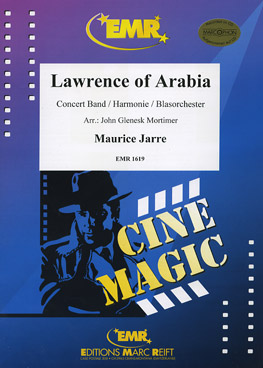 Musiknoten Lawrence of Arabia, Jarre/Mortimer