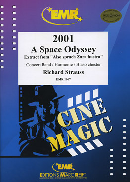 Musiknoten 2001 A Space Odyssey, Strauss/Mortimer