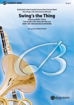 Musiknoten Swing's The Thing, Barker