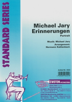 Musiknoten Michael Jary Erinnerungen, Portrait, Kahlenbach