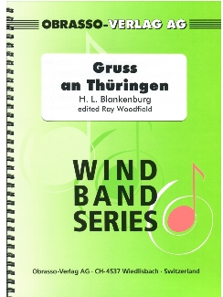 Musiknoten Gruß an Thüringen, Marsch, Blankenburg/Woodfield