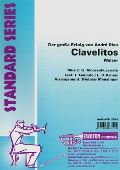 Musiknoten Clavelitos, Mensinger