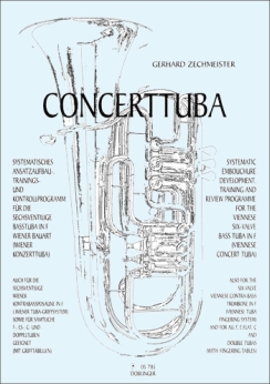 Musiknoten Concerttuba, Zechmeister Syst. Ansatzaufbautraining...