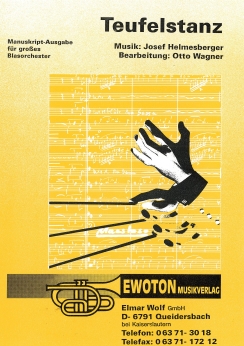 Musiknoten Teufelstanz, Hellmesberger/O.Wagner
