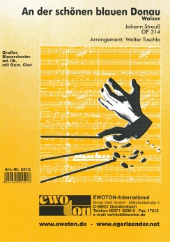 Musiknoten An der schönen blauen Donau, Strauß/Tuschla