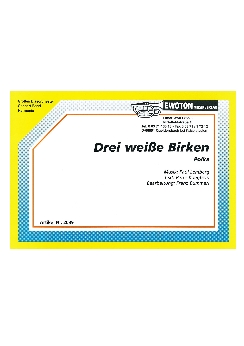 Musiknoten Drei weiße Birken, Bummerl