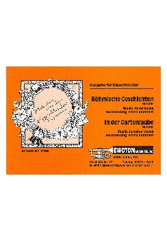 Musiknoten Böhmische Geschichten/In der Gartenlaube, Bummerl
