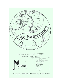 Musiknoten Alte Kameraden, Teike/Theis