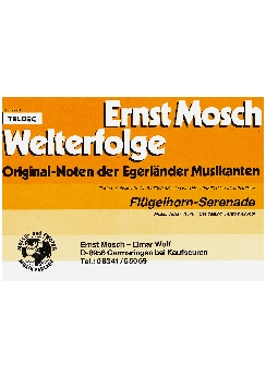 Musiknoten Flügelhorn-Serenade, Weinkopf