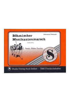 Musiknoten Böhmischer Musikantenmarsch, Tuschla