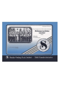 Musiknoten Böhmerwälder Lieder, Pascher
