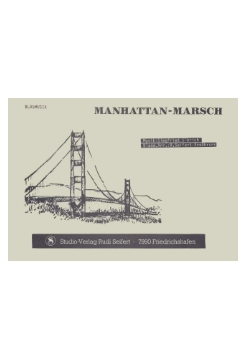 Musiknoten Manhattan-Marsch, Seifert