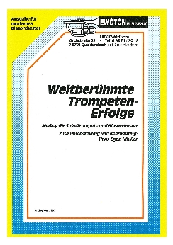 Musiknoten Weltberühmte Trompeten-Erfolge, Häußer