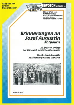 Musiknoten Erinnerungen an Josef Augustin, Linharek