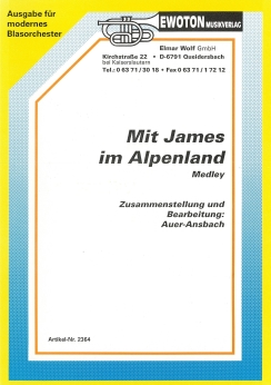 Musiknoten Mit James im Alpenland, Auer-Ansbach