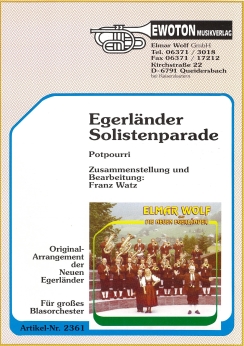 Musiknoten Egerländer Solisten-Parade, Watz