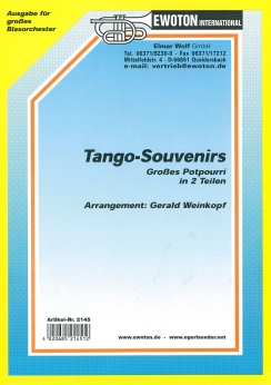Musiknoten Tango-Souvenirs 1, Weinkopf