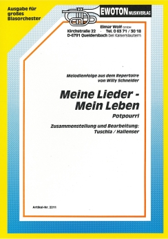Musiknoten Meine Lieder - Mein Leben, Tuschla