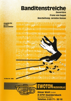 Musiknoten Banditenstreiche, Suppe/Zeman