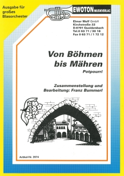 Musiknoten Von Böhmen bis Mähren, Bummerl
