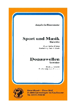 Musiknoten Sport und Musik, Auer-Ansbach