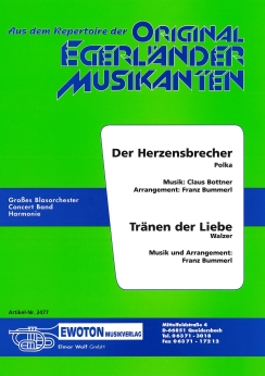 Musiknoten Der Herzensbrecher/Tränen der Liebe, Bummerl