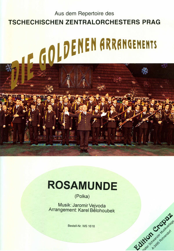 Musiknoten Rosamunde, Vejvoda/Belohoubek