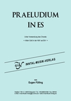 Musiknoten Praeludium in Es, Fülling