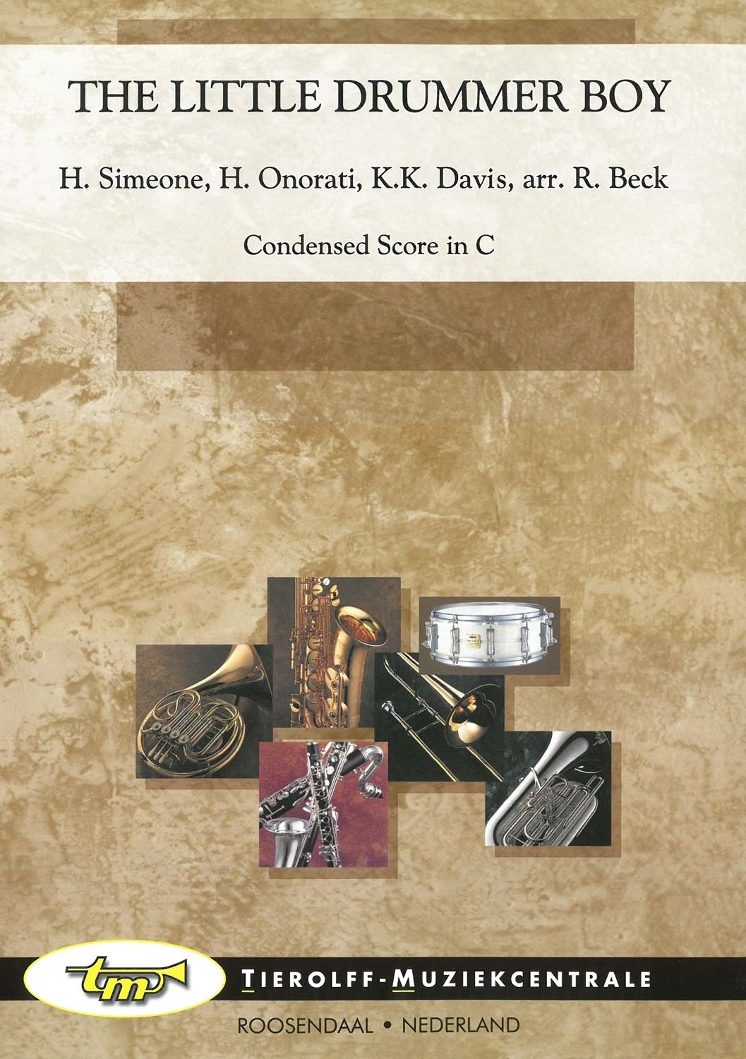Musiknoten The Little Drummer Boy, H. Simeone/H. Onorati/K.K. Davis/Randy Beck
