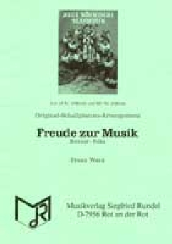 Musiknoten Freude zur Musik, Watz