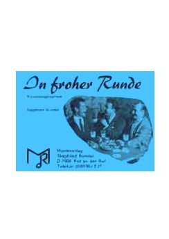 Musiknoten In froher Runde, Rundel