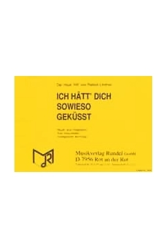 Musiknoten Ich hätt' dich sowieso geküßt, Grain
